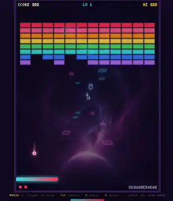 Neon Breaker gameplay