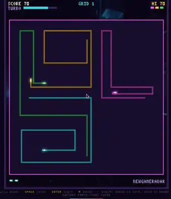 Neon Cycles gameplay