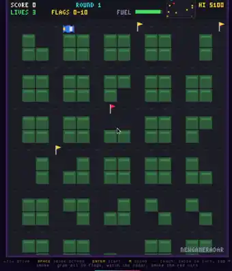 Flag Chase gameplay