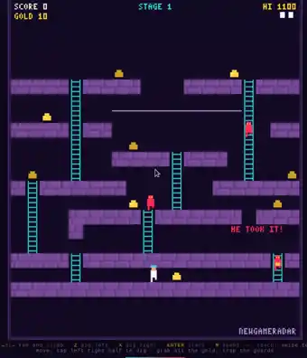 Gold Runner gameplay