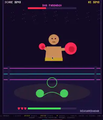 Neon Knockout gameplay