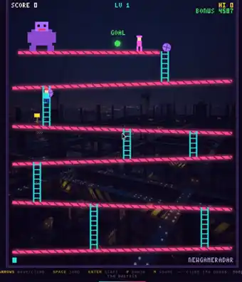 Girder Rush gameplay