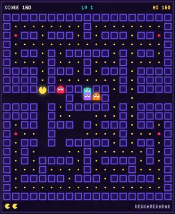 GR-PACMAN gameplay