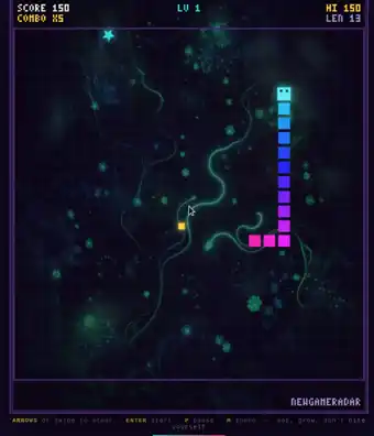 Pixel Serpent gameplay